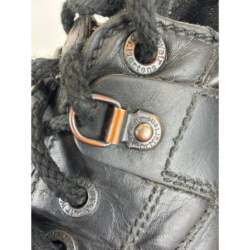 Vintage Dr. Martens Made in England Black Leather 3-Eye  Oxford Men's Size 8 - Picture 8 of 12